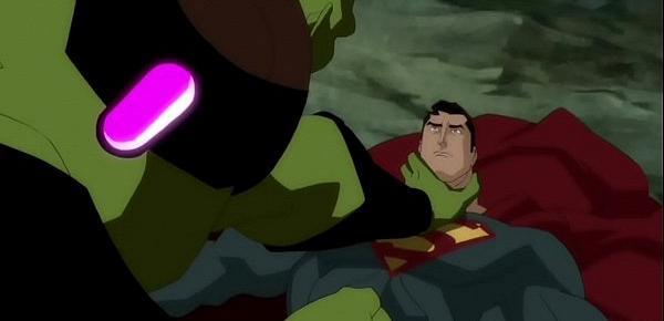  Superman Fode O Cú De Brainiac Ao Som De Skillet Hero